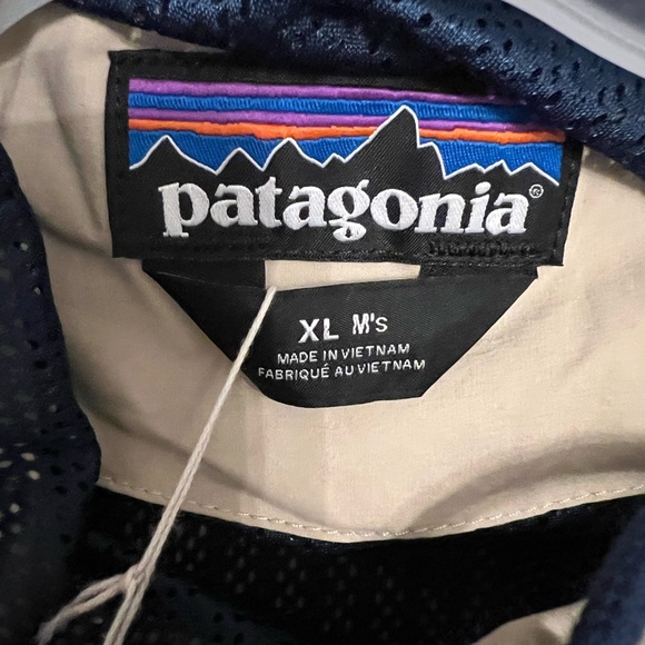 Patagonia Men's Two-Tone Jacket - Beige and Pink - Picture 2 of 3